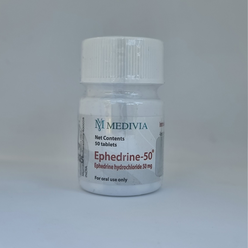 Ephedrine Hydrochloride 50 mg